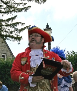 Widecombe Fair Town Cryer competition